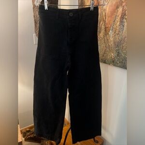 Jesse Kamm 6 Sailor Pants Black Wide leg